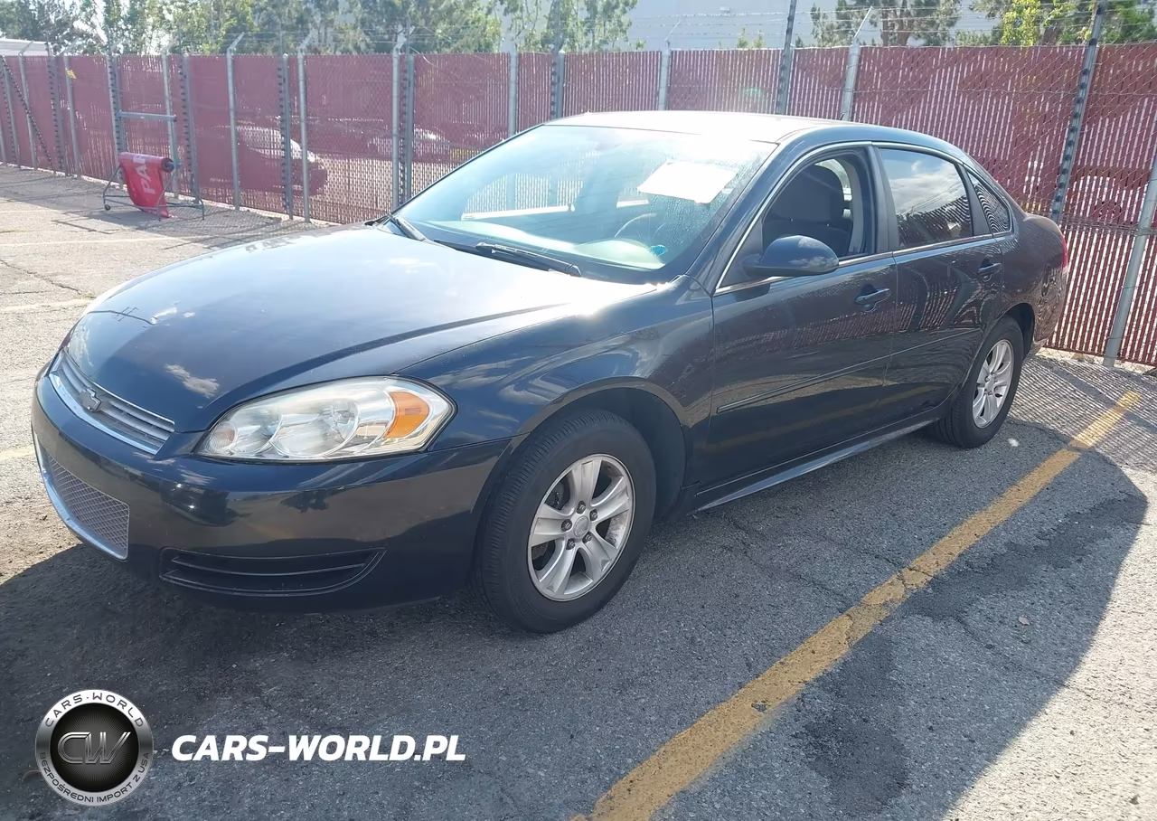 2012 Chevrolet Impala Ls VIN:2G1WA5E37C1171725 - 2