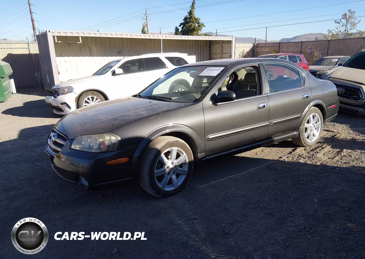 2002 Nissan Maxima VIN:JN1DA31D52T402604 - 2