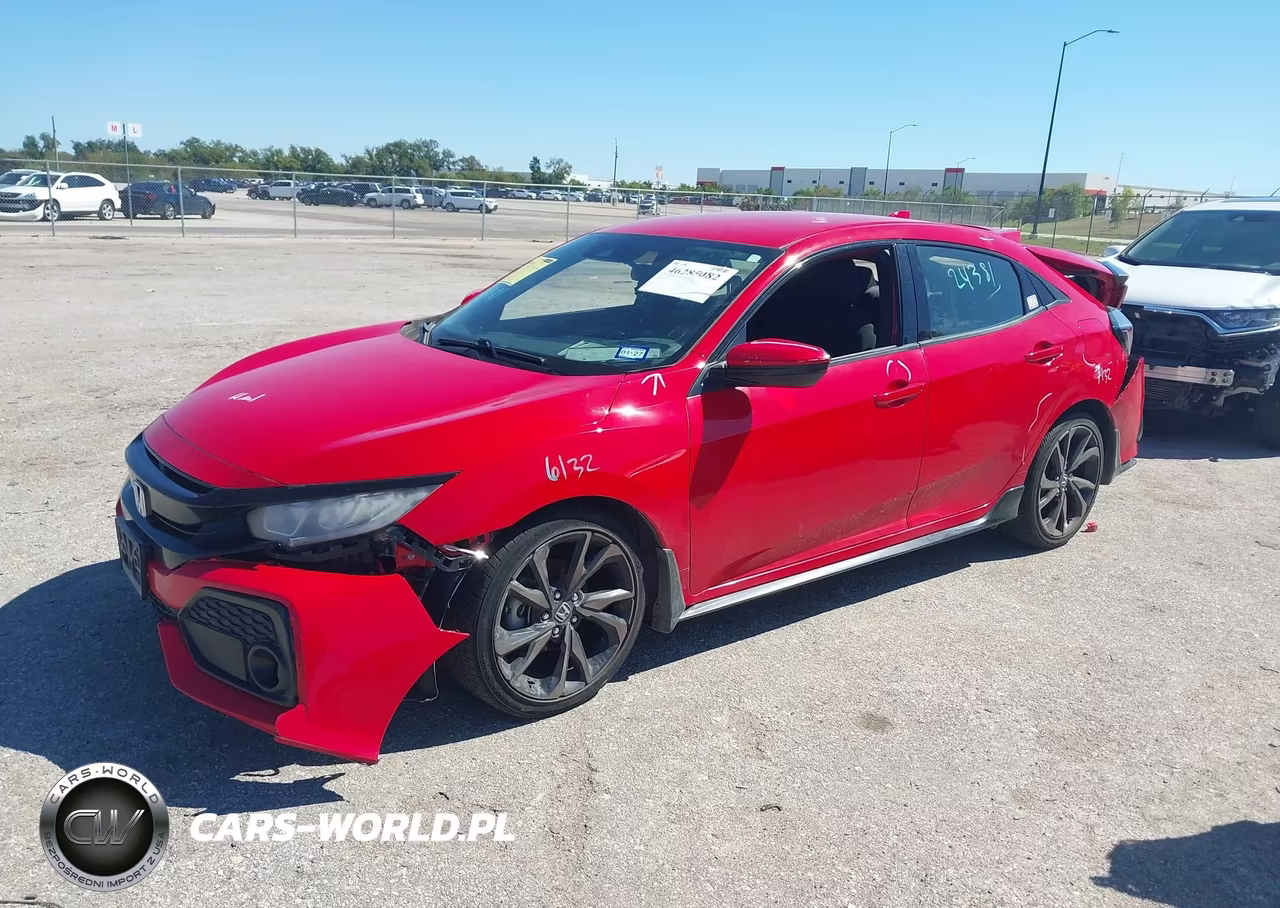 2019 Honda Civic Sport VIN:SHHFK7H41KU206340 - 2