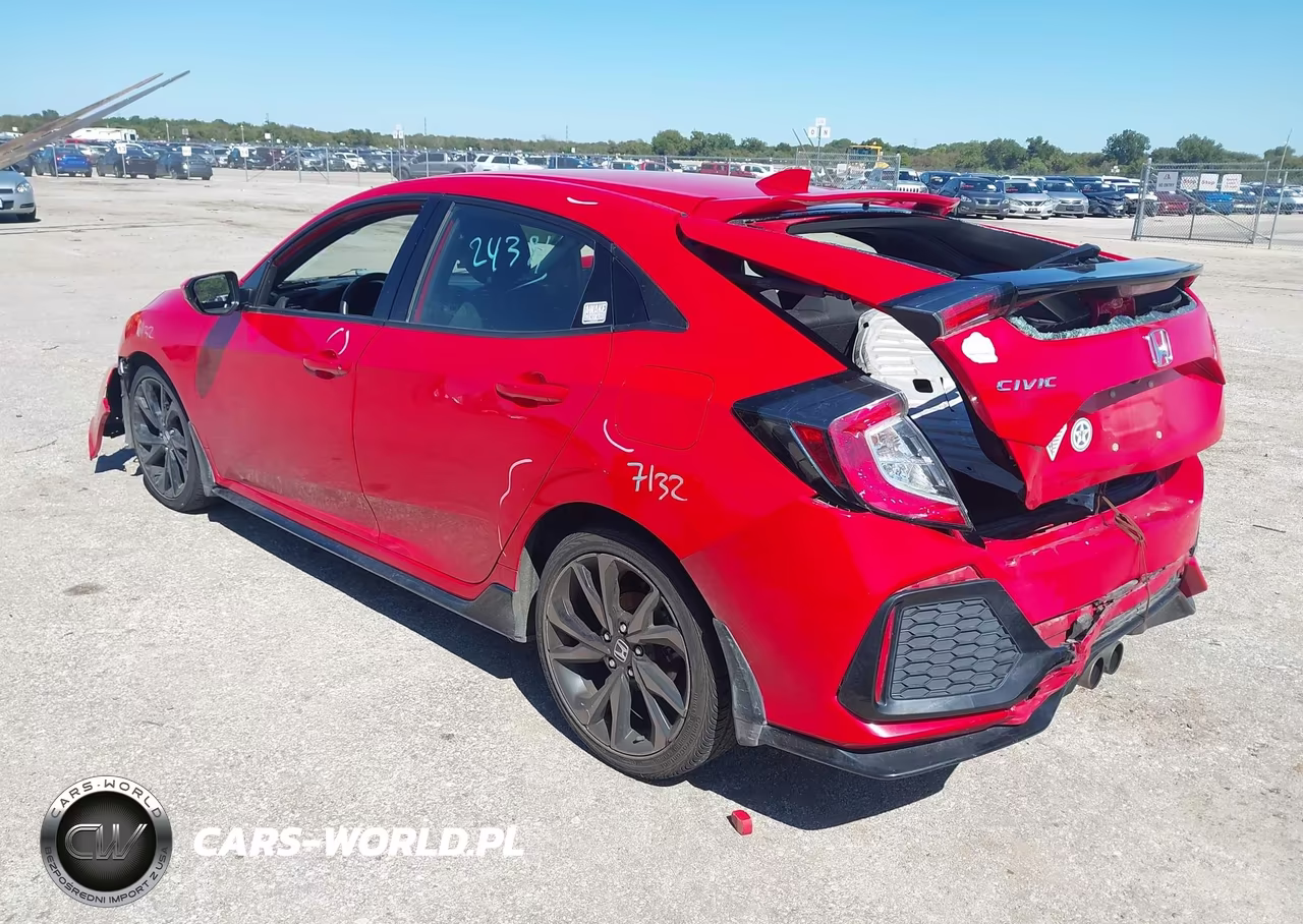 2019 Honda Civic Sport VIN:SHHFK7H41KU206340 - 3