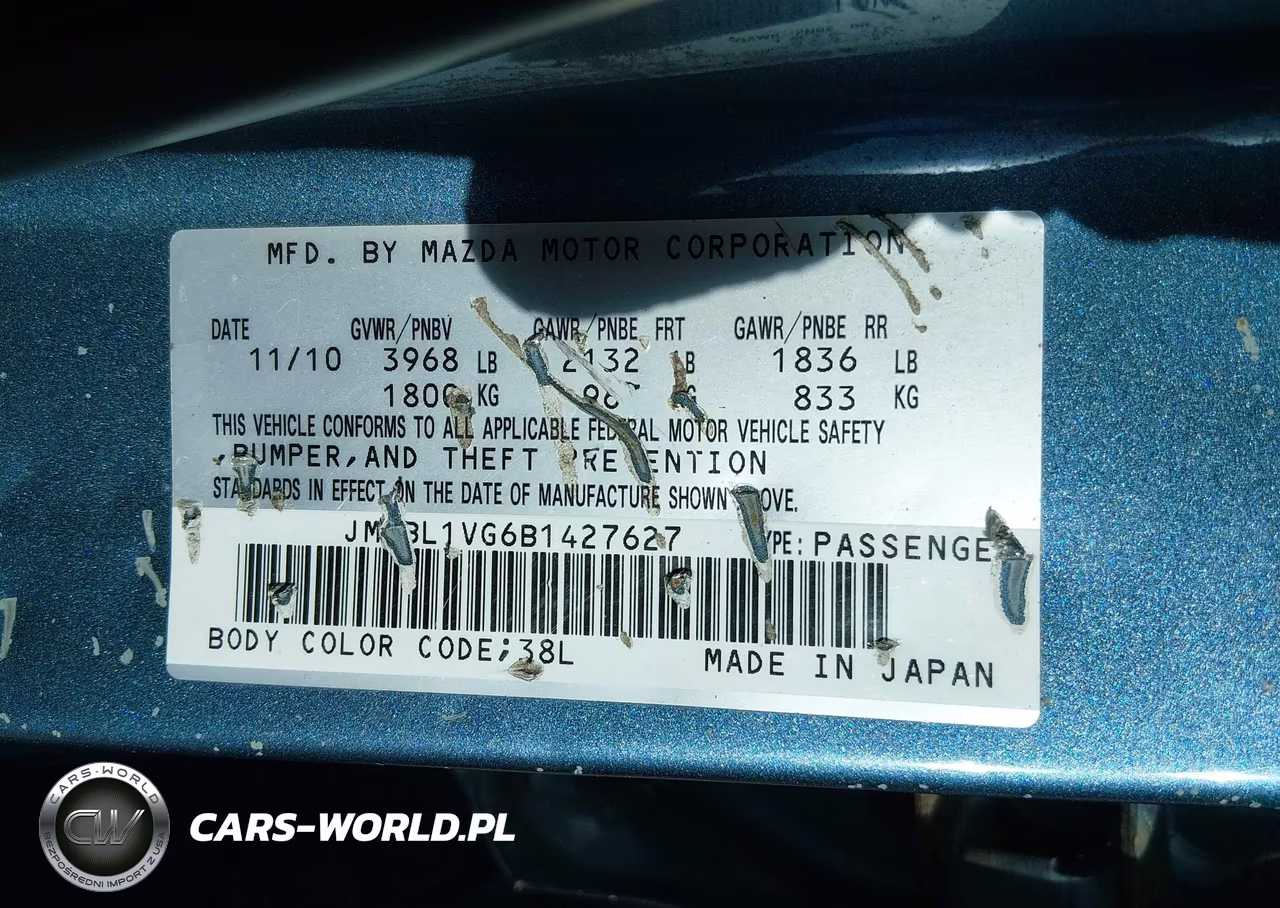 2011 Mazda Mazda3 I Touring VIN:JM1BL1VG6B1427627 - 9