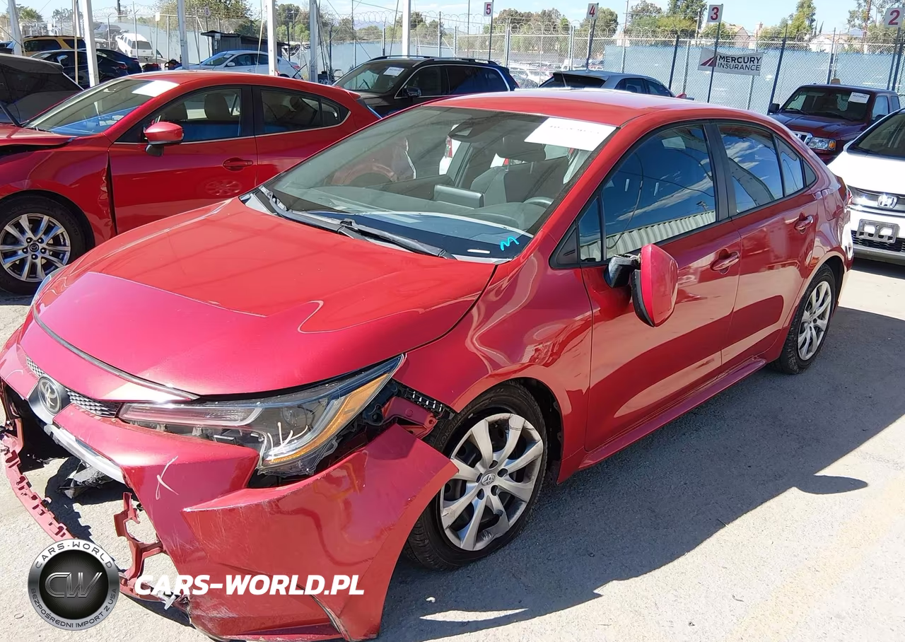 2020 Toyota Corolla Le VIN:5YFEPRAE3LP088522 - 2