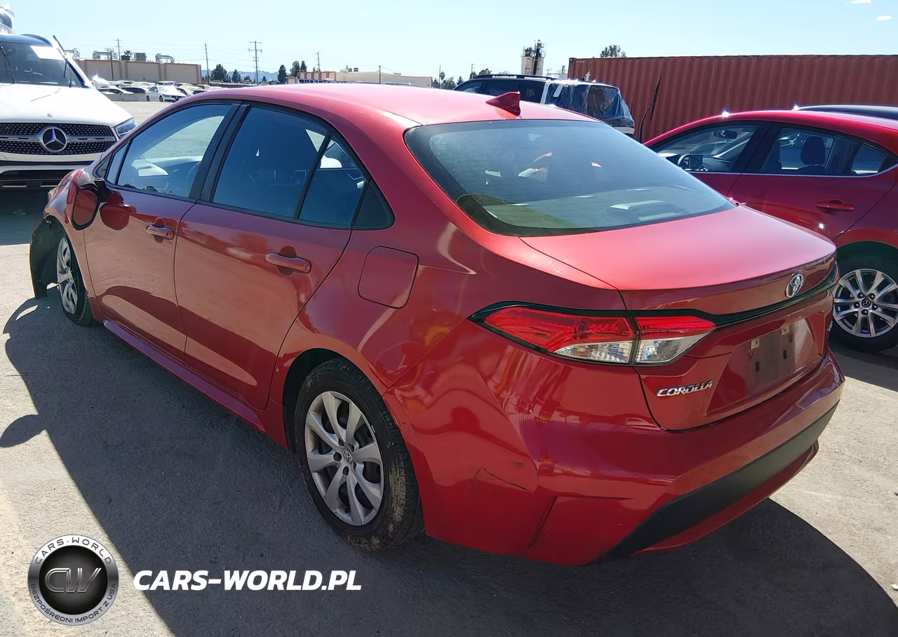 2020 Toyota Corolla Le VIN:5YFEPRAE3LP088522 - 3