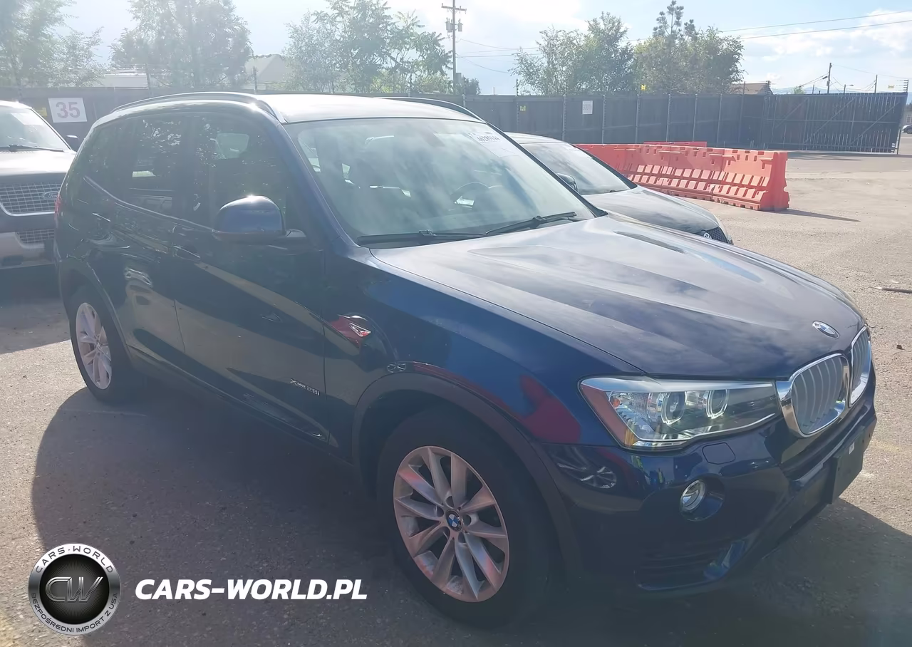 2016 BMW X3 xDrive28I VIN:5UXWX9C54G0D78514 - 1
