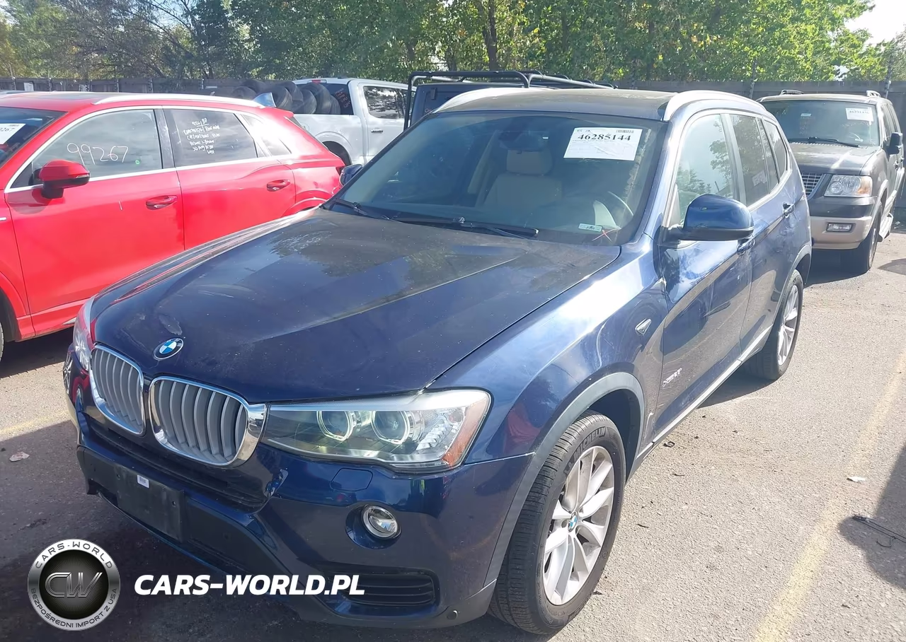 2016 BMW X3 xDrive28I VIN:5UXWX9C54G0D78514 - 2