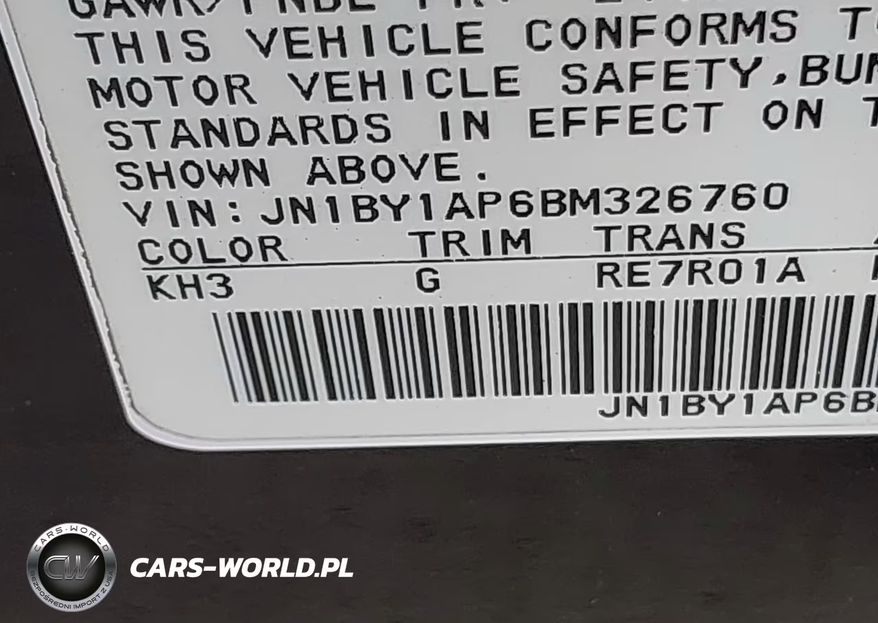 2011 Infiniti M37 VIN:JN1BY1AP6BM326760 - 9