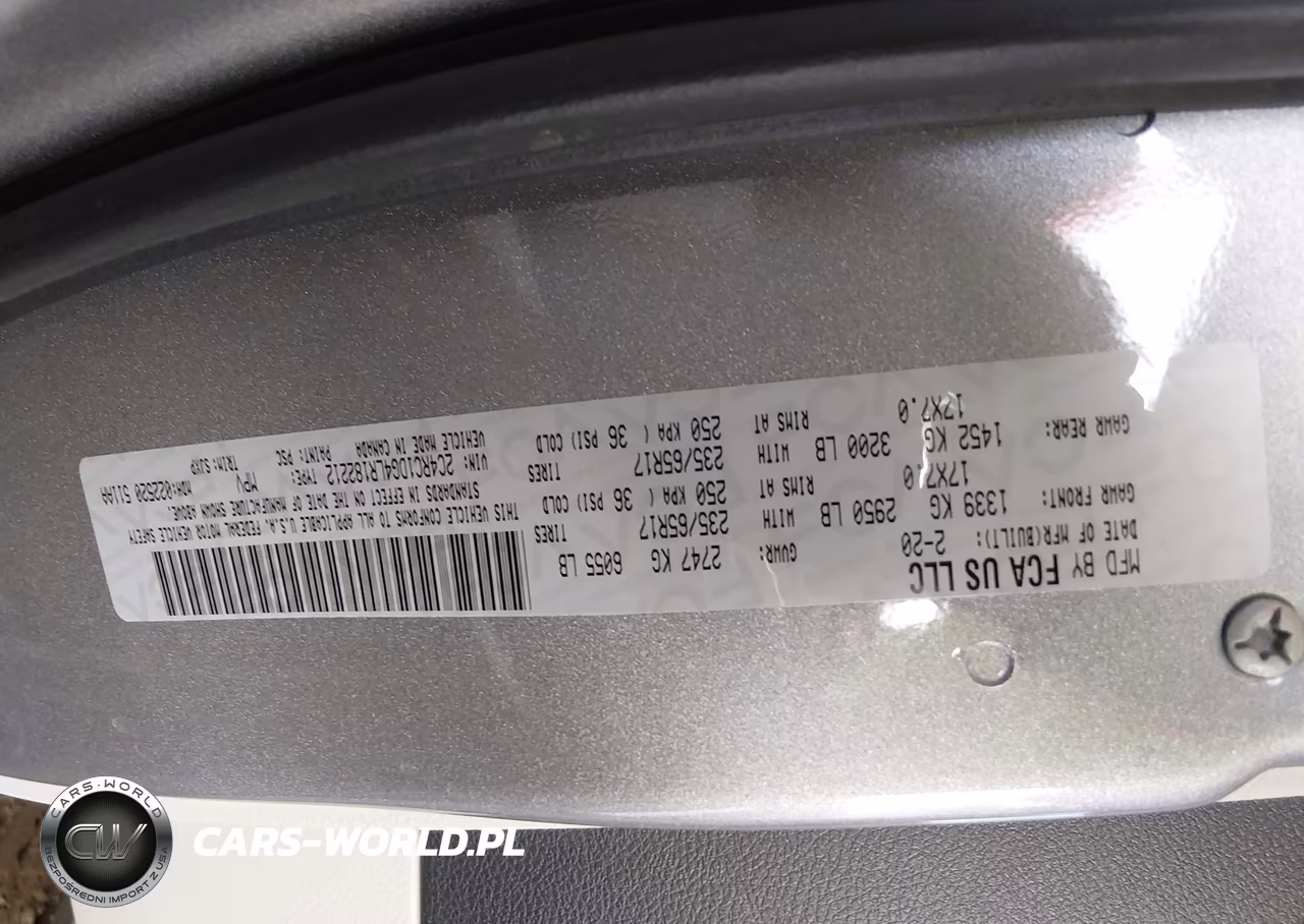 2020 Chrysler Voyager Lxi VIN:2C4RC1DG4LR182212 - 9