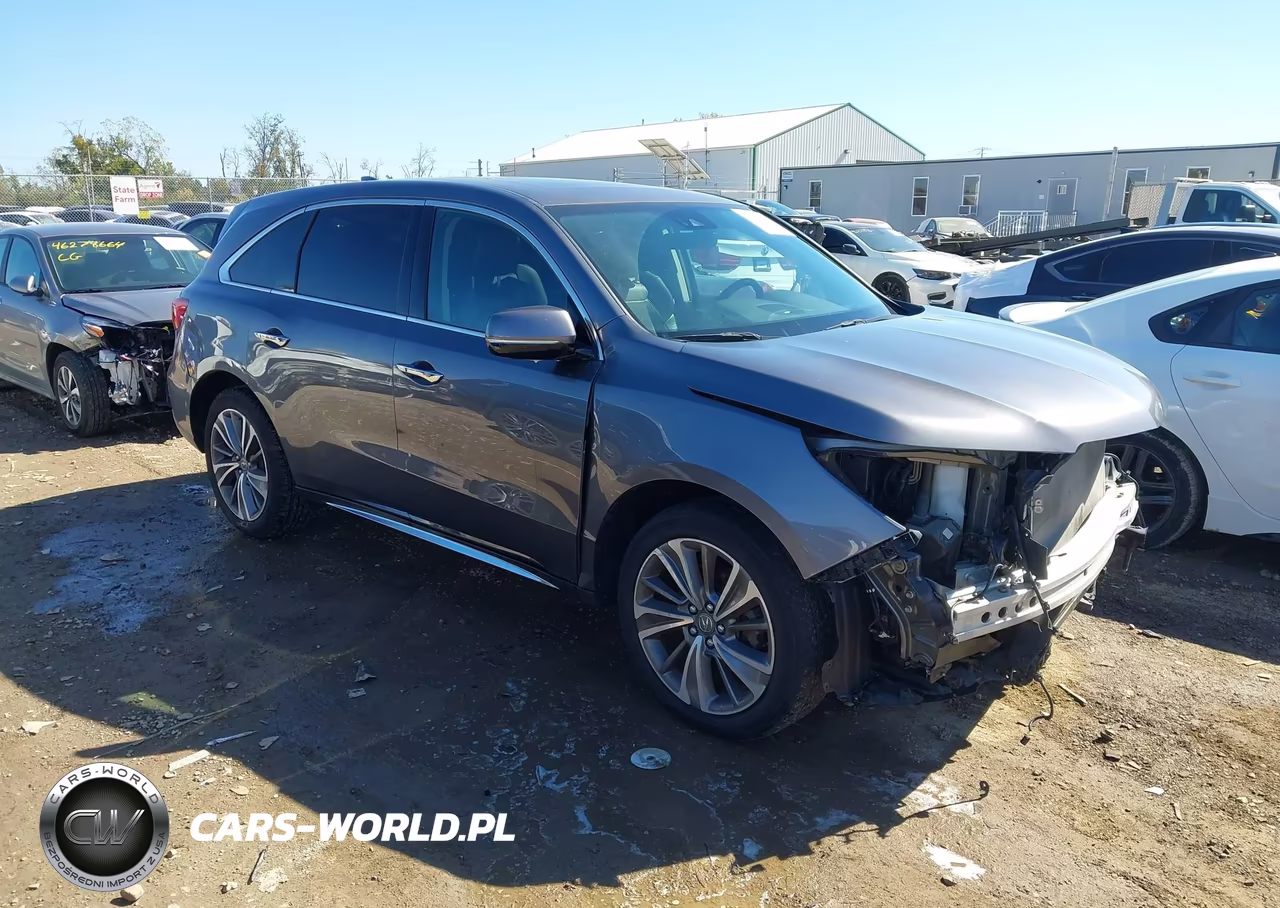 2018 Acura Mdx Technology Package Acurawatch Plus Pkg