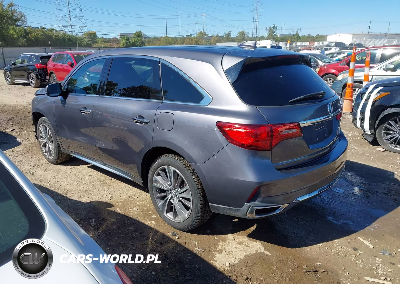 2018 Acura Mdx Technology Package Acurawatch Plus Pkg VIN:5J8YD4H57JL025056 - 3
