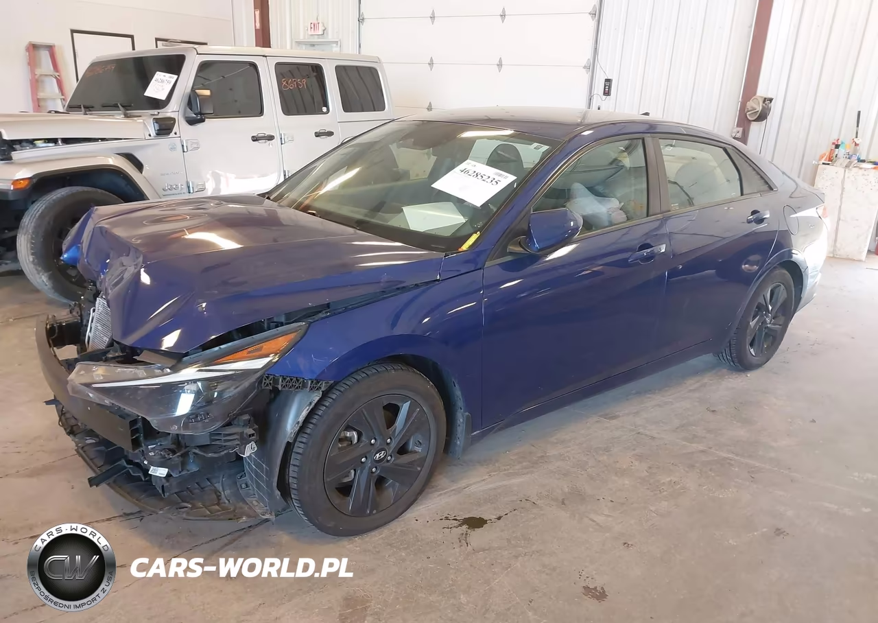 2022 Hyundai Elantra Sel VIN:5NPLM4AG2NH073918 - 2