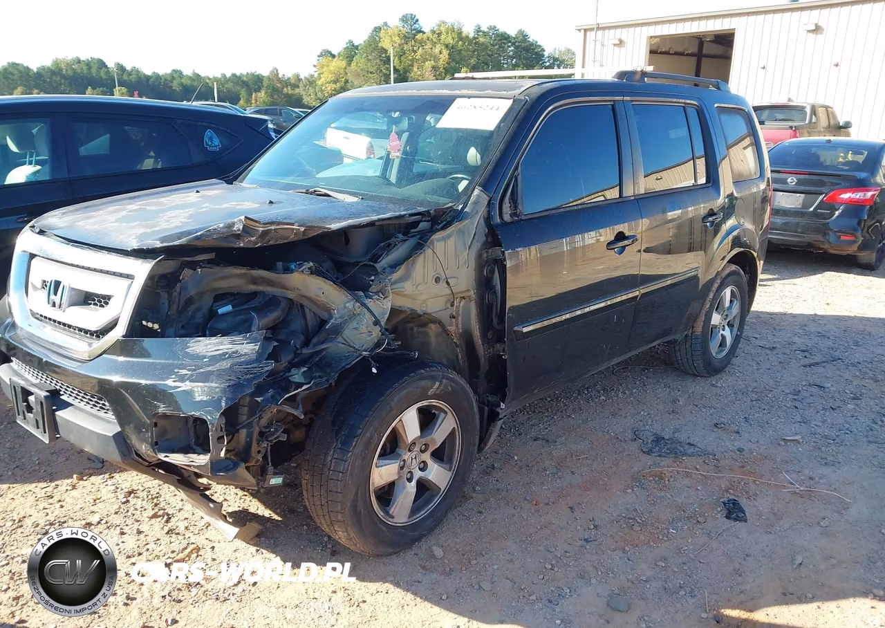 2010 Honda Pilot Ex-L VIN:5FNYF3H54AB020144 - 2