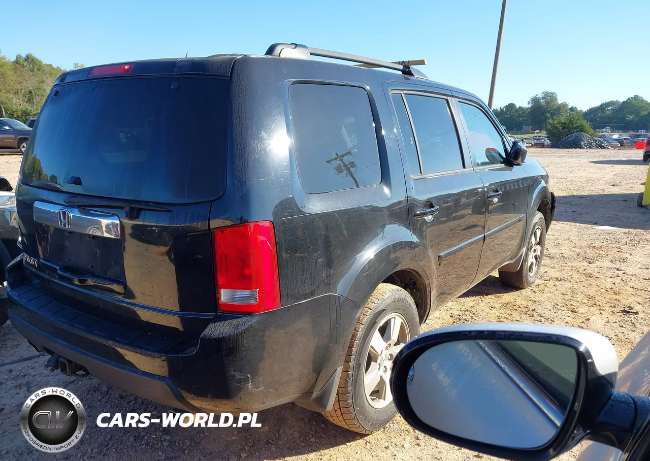 2010 Honda Pilot Ex-L VIN:5FNYF3H54AB020144 - 4