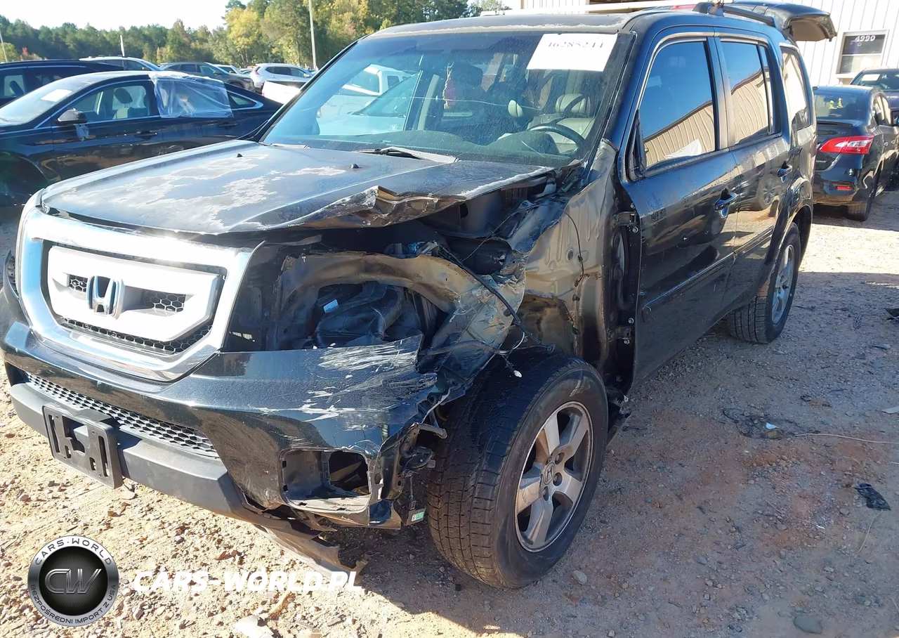 2010 Honda Pilot Ex-L VIN:5FNYF3H54AB020144 - 6