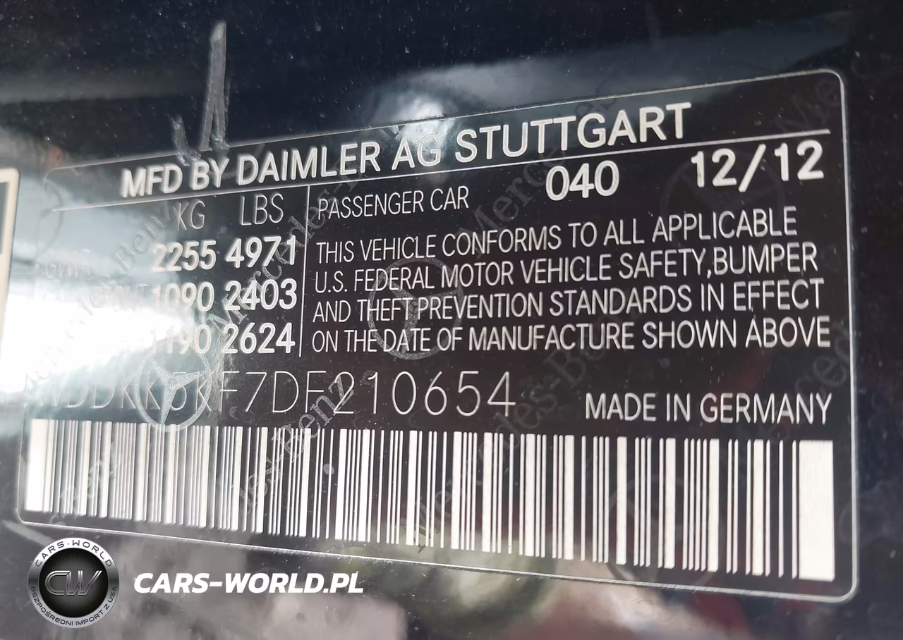 2013 Mercedes-Benz E 350 VIN:WDDKK5KF7DF210654 - 9