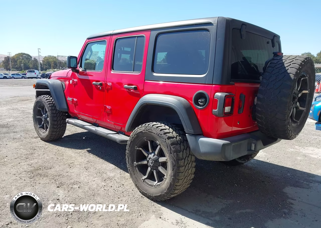 2019 Jeep Wrangler Unlimited Sport VIN:1C4HJXDN2KW676142 - 3