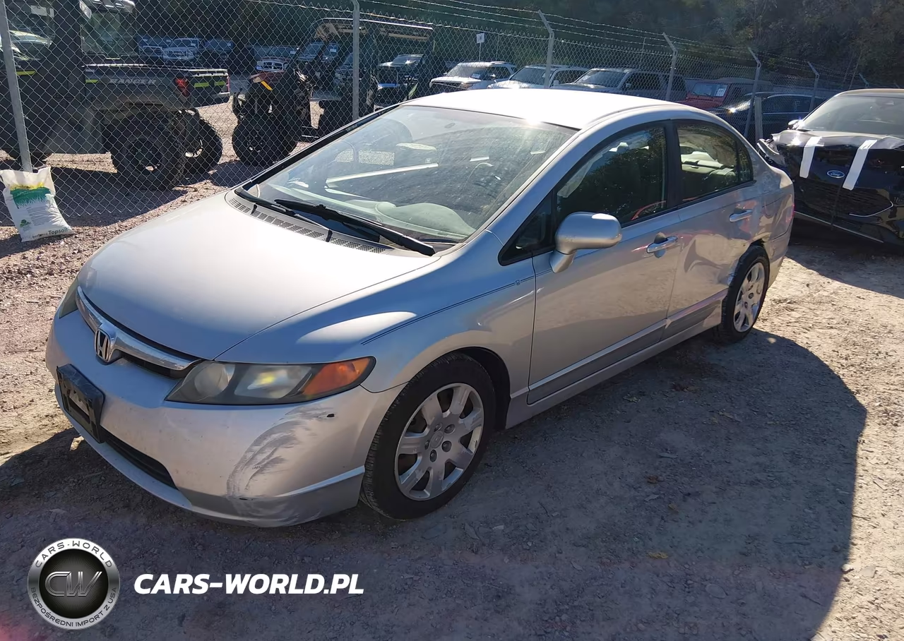 2008 Honda Civic Lx VIN:1HGFA16548L066126 - 2