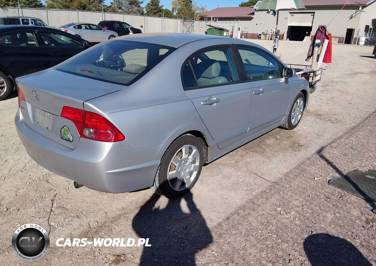 2008 Honda Civic Lx VIN:1HGFA16548L066126 - 4