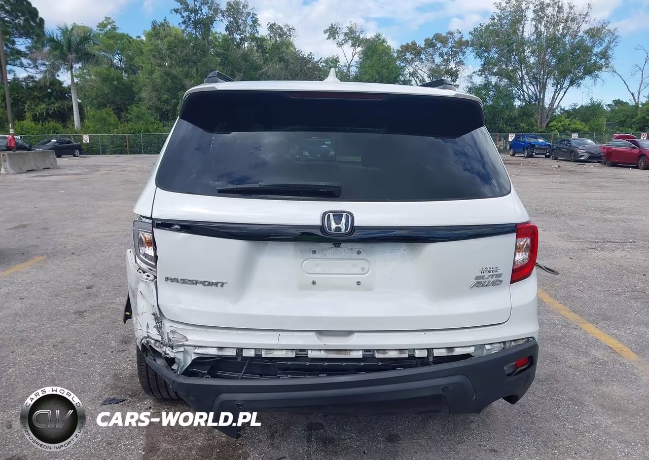 2021 Honda Passport Awd Elite VIN:5FNYF8H01MB032306 - 16