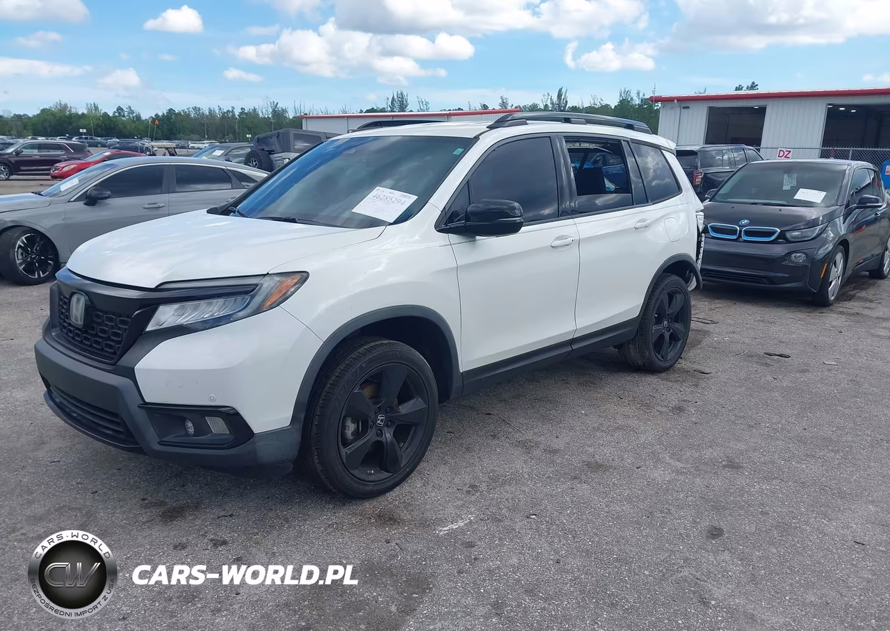2021 Honda Passport Awd Elite VIN:5FNYF8H01MB032306 - 2