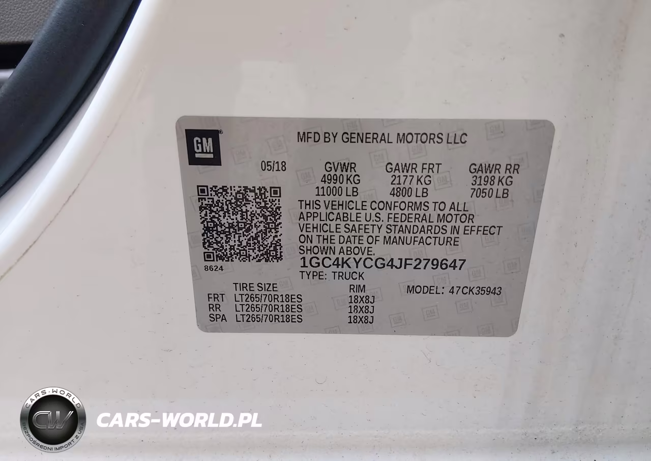 2018 Chevrolet Silverado 3500Hd Wt VIN:1GC4KYCG4JF279647 - 9