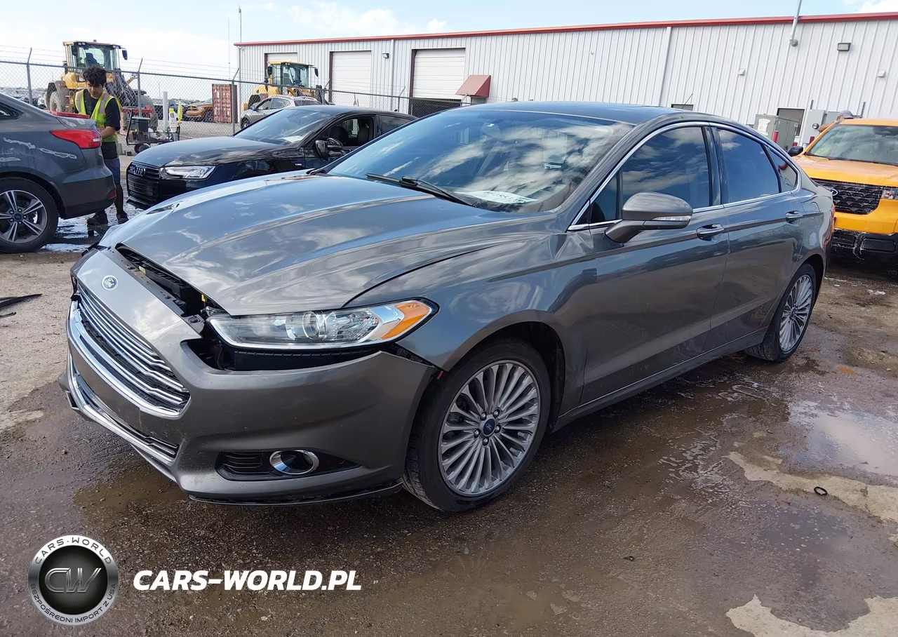 2014 Ford Fusion Titanium VIN:3FA6P0K92ER165093 - 2