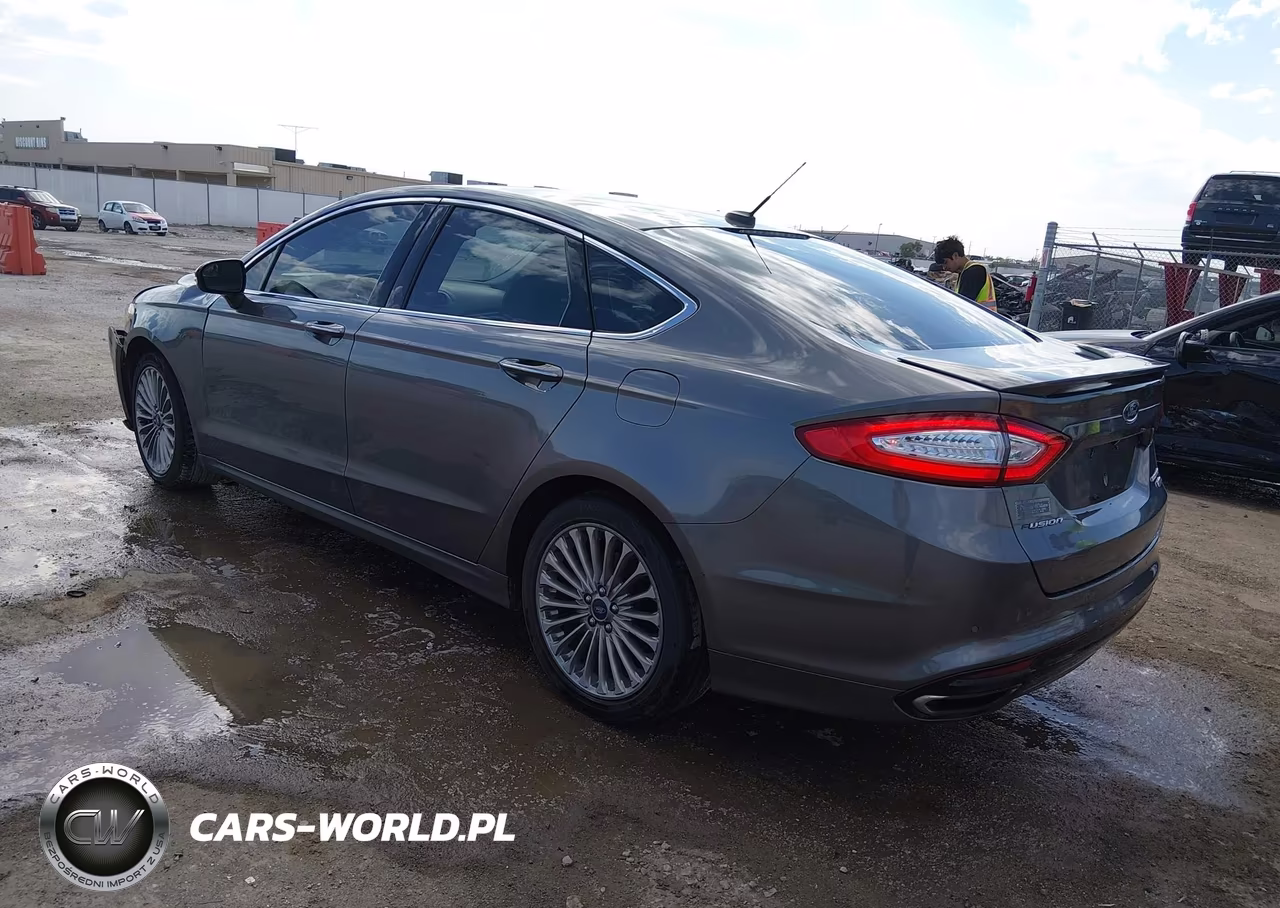 2014 Ford Fusion Titanium VIN:3FA6P0K92ER165093 - 3