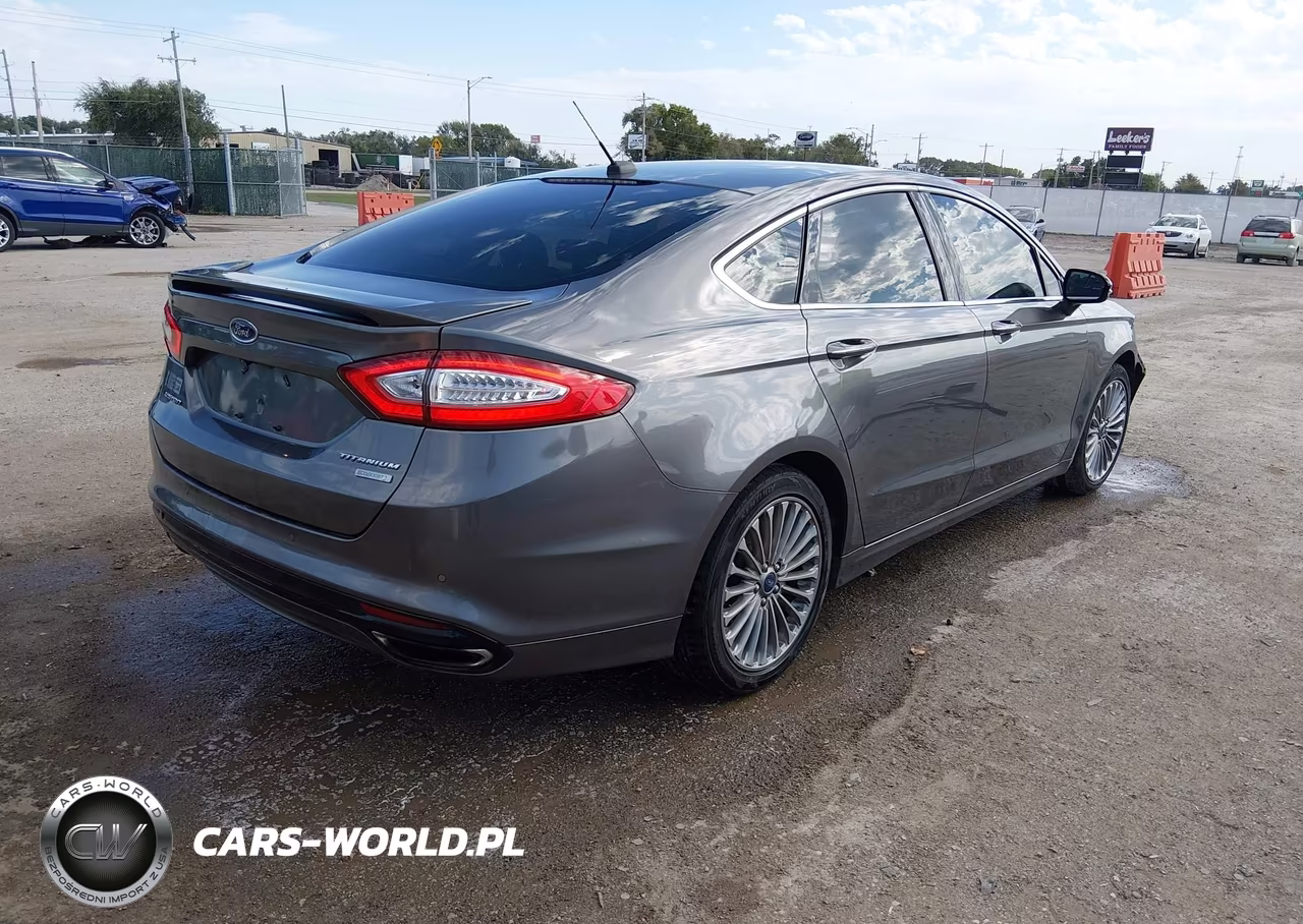 2014 Ford Fusion Titanium VIN:3FA6P0K92ER165093 - 4