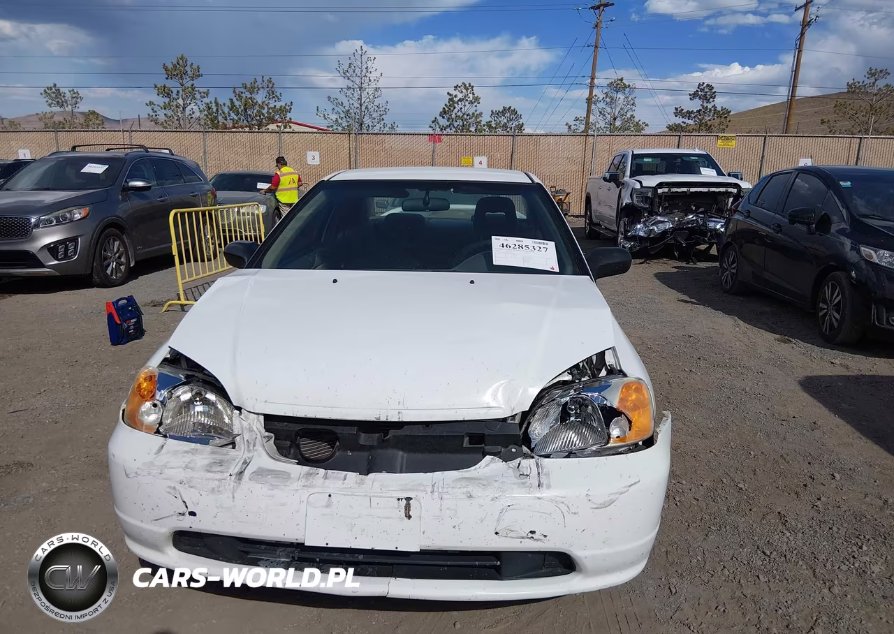 2001 Honda Civic Lx VIN:1HGEM21571L026127 - 12