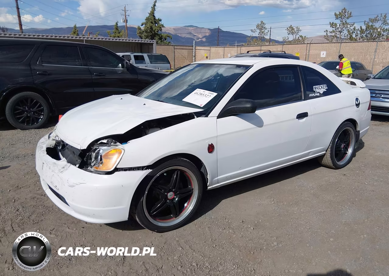 2001 Honda Civic Lx VIN:1HGEM21571L026127 - 2