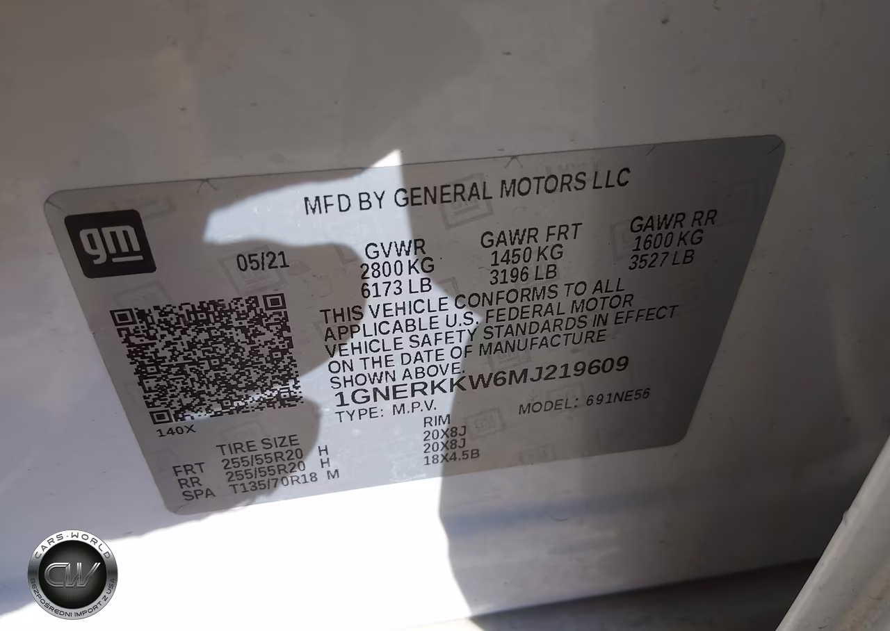 2021 Chevrolet Traverse Fwd Premier VIN:1GNERKKW6MJ219609 - 9