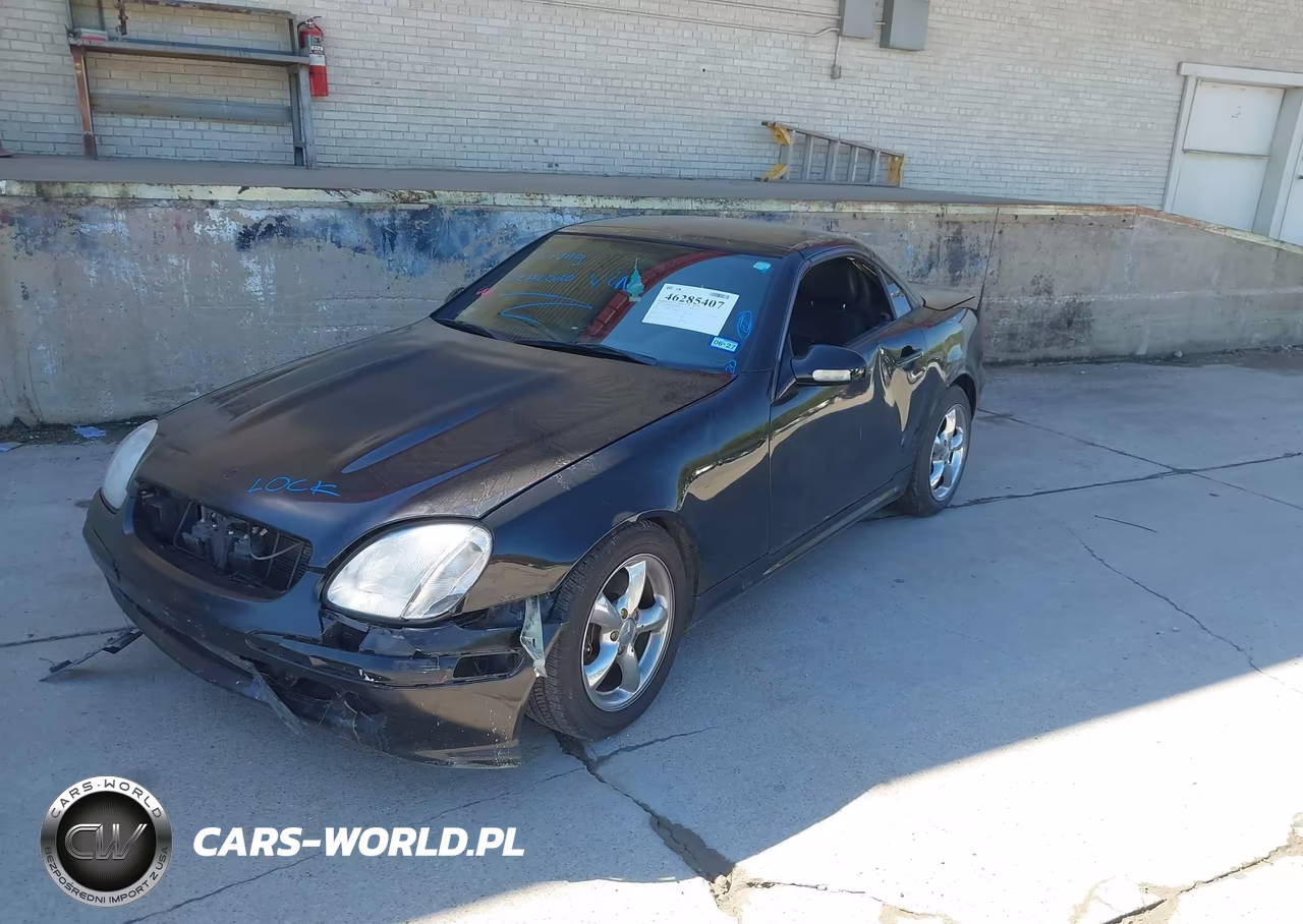 2001 Mercedes-Benz Slk 320 VIN:WDBKK65F41F234013 - 2