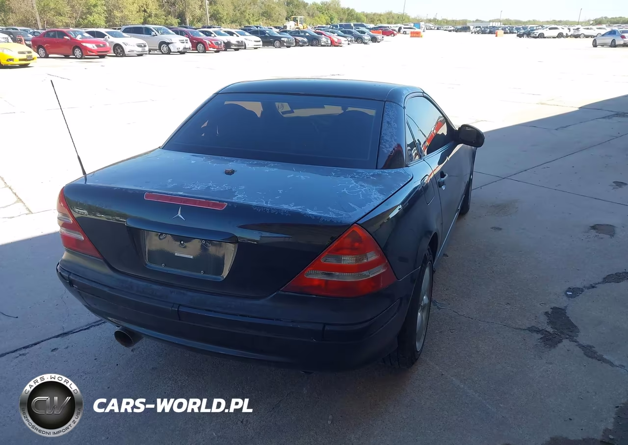2001 Mercedes-Benz Slk 320 VIN:WDBKK65F41F234013 - 4