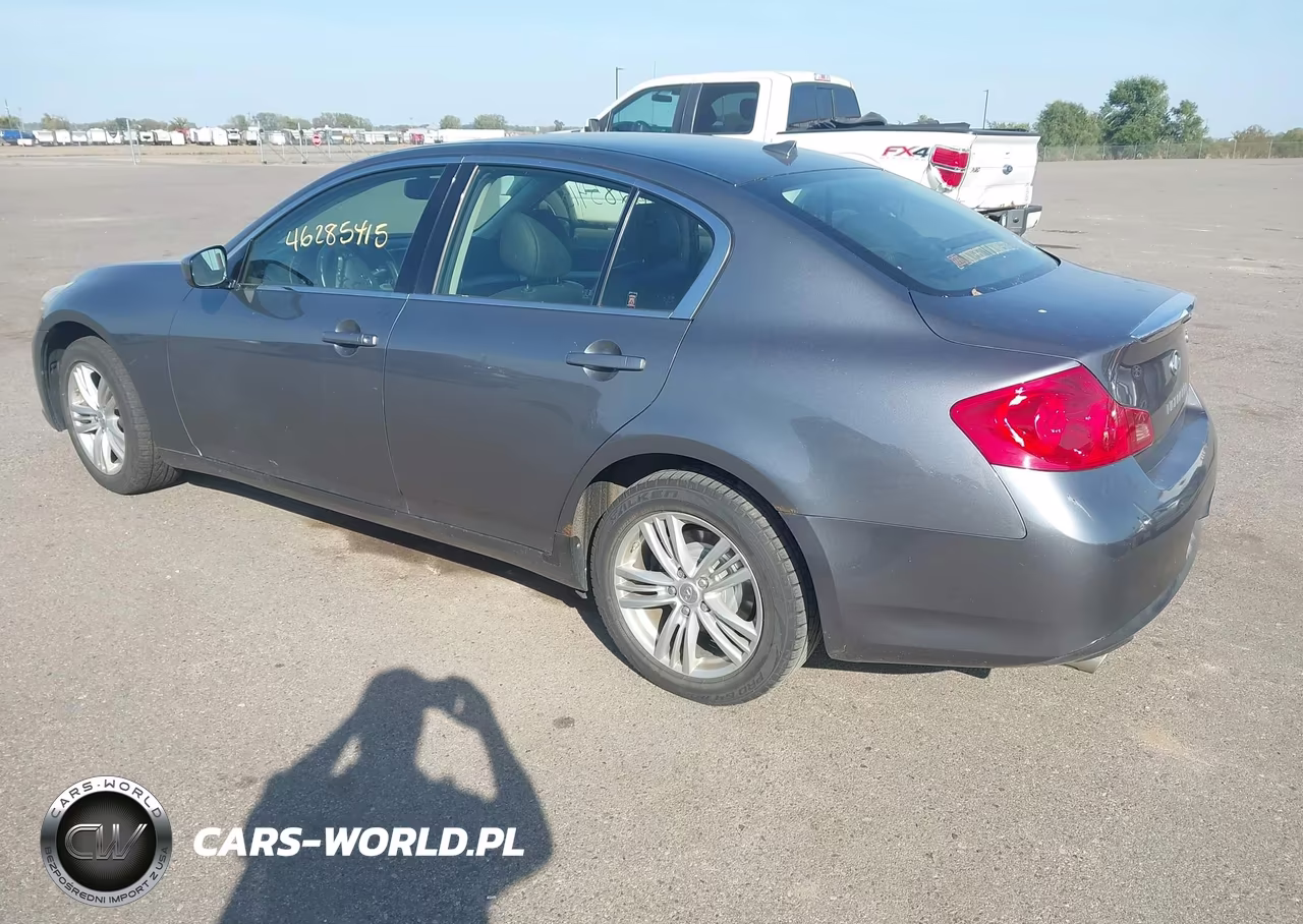 2011 Infiniti G25X VIN:JN1DV6AR3BM653441 - 3