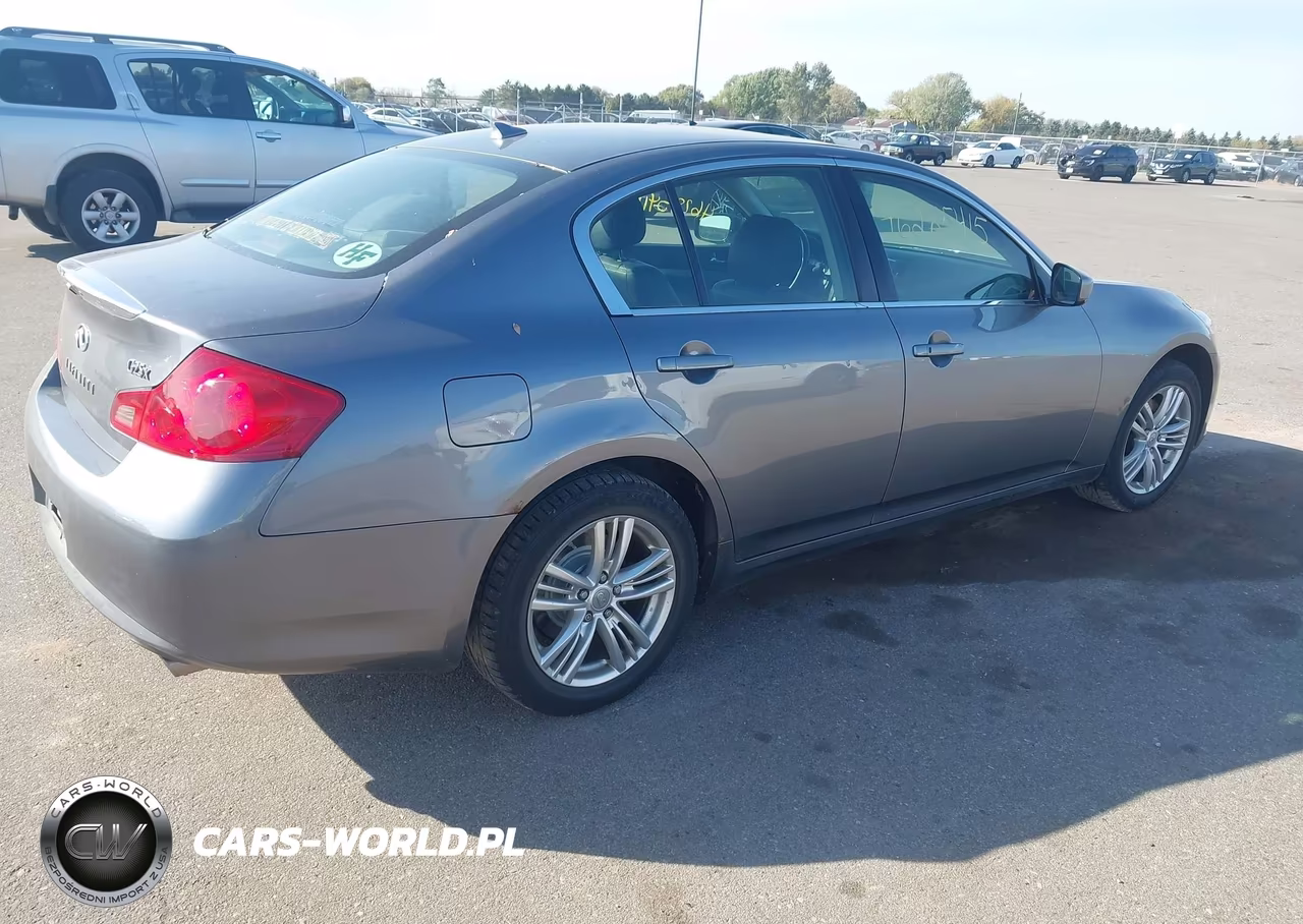 2011 Infiniti G25X VIN:JN1DV6AR3BM653441 - 4