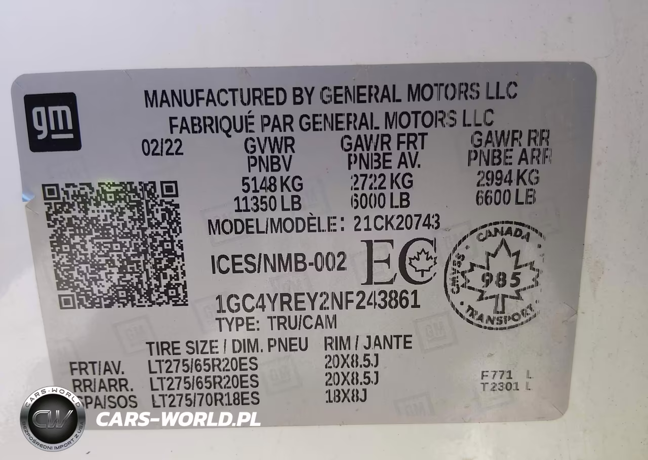 2022 Chevrolet Silverado 2500Hd 4Wd Long Bed High Country-4Wd Standard Bed High Country VIN:1GC4YREY2NF243861 - 8