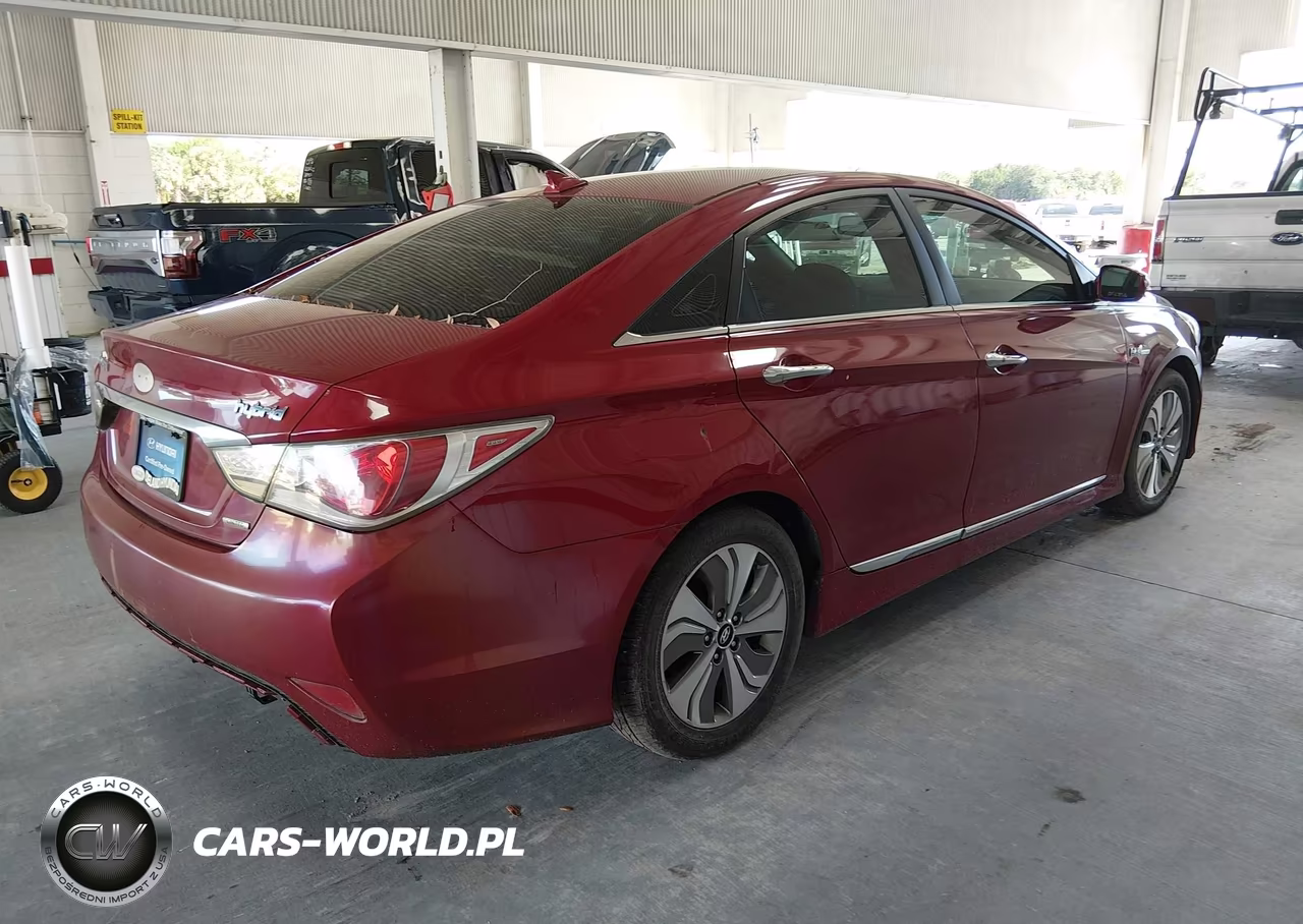 2014 Hyundai Sonata Hybrid Limited VIN:KMHEC4A46EA109453 - 4