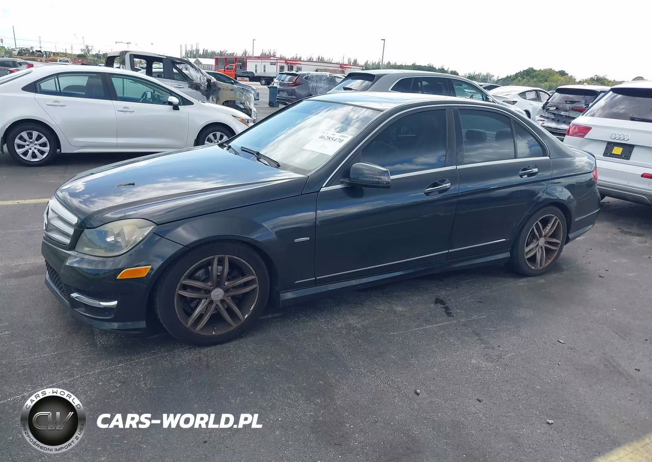 2012 Mercedes-Benz C 250 Luxury-Sport VIN:WDDGF4HB0CR201610 - 2