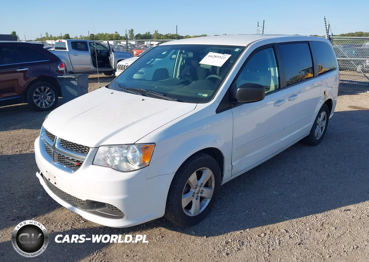 2015 Dodge Grand Caravan Se VIN:2C4RDGBG0FR607206 - 2