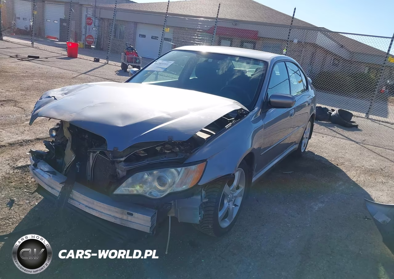 2009 Subaru Legacy 2.5I VIN:4S3BL616297233839 - 2