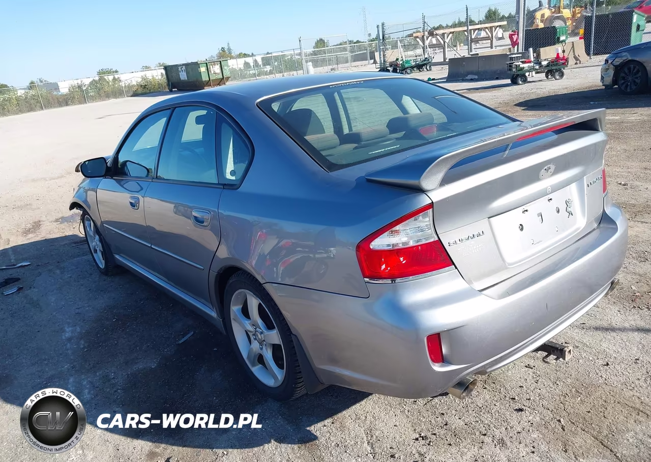 2009 Subaru Legacy 2.5I VIN:4S3BL616297233839 - 3
