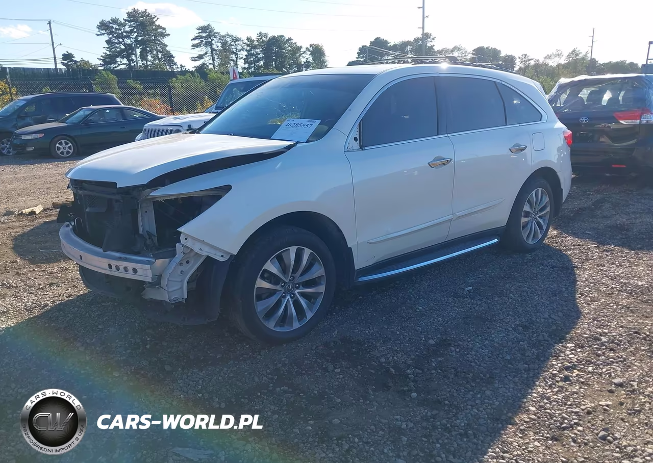 2015 Acura Mdx Technology Package VIN:5FRYD4H46FB012104 - 2