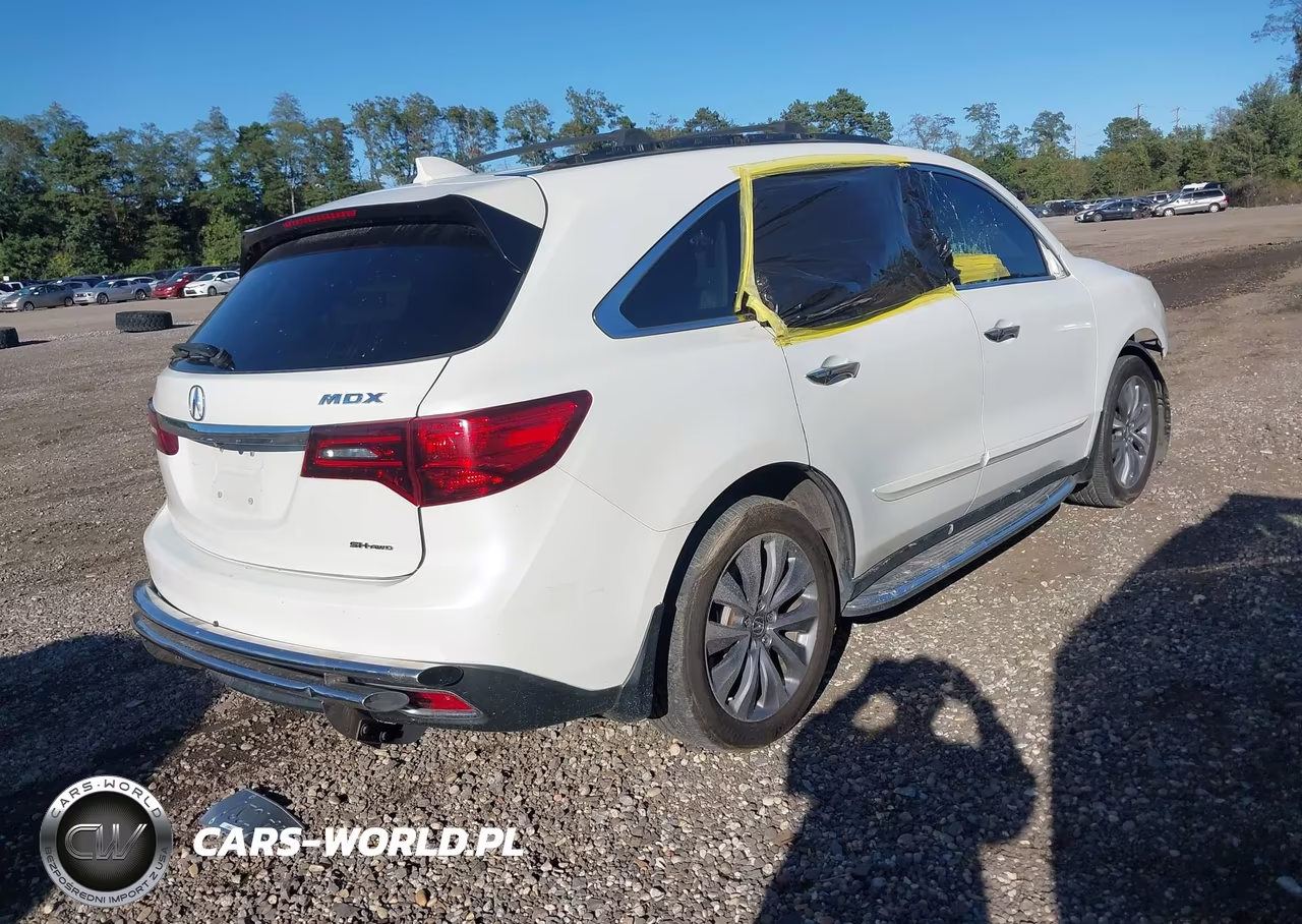 2015 Acura Mdx Technology Package VIN:5FRYD4H46FB012104 - 4