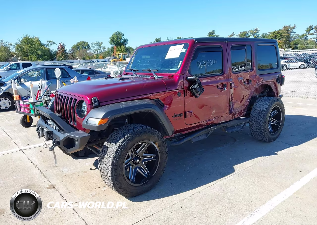 2021 Jeep Wrangler Unlimited Sport Altitude 4X4 VIN:1C4HJXDG9MW692441 - 2