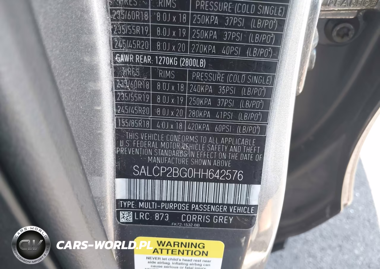 2017 Land Rover Discovery Sport Se VIN:SALCP2BG0HH642576 - 9