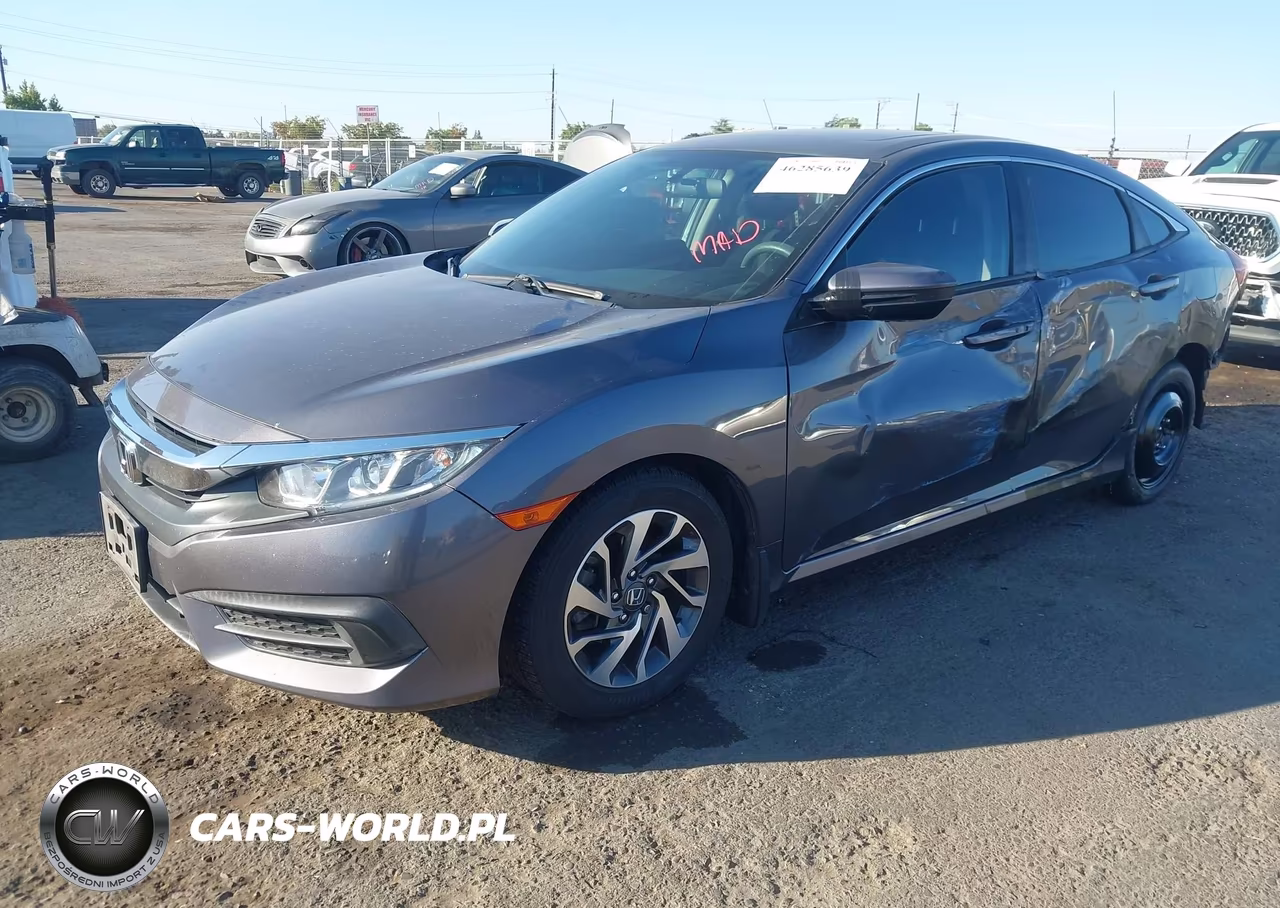 2017 Honda Civic Ex VIN:19XFC2F79HE221231 - 2