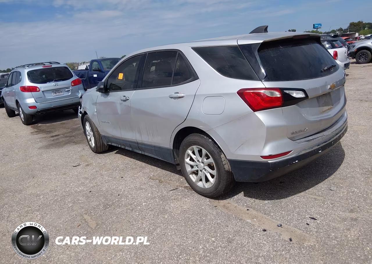 2018 Chevrolet Equinox Ls VIN:2GNAXHEV6J6347707 - 3