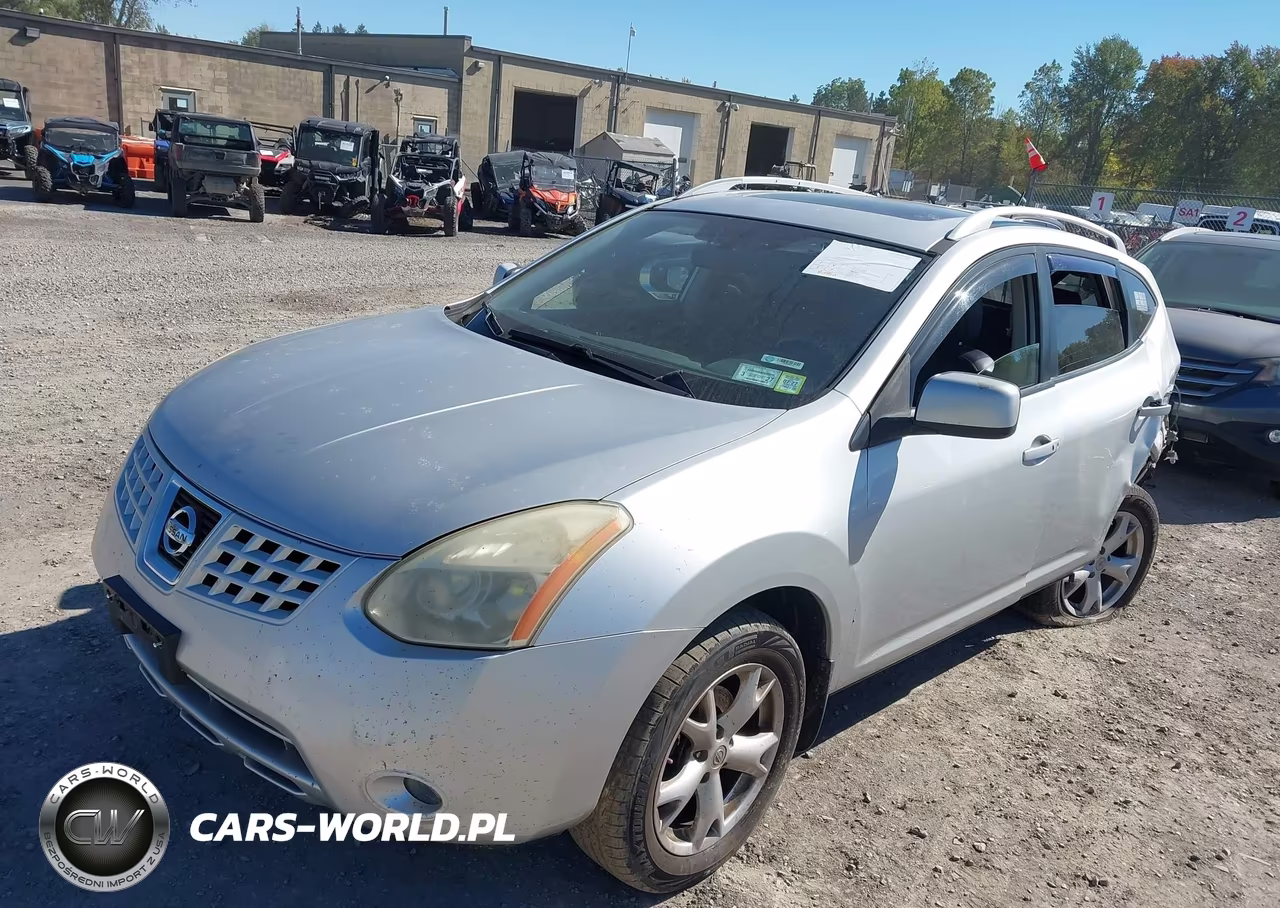 2009 Nissan Rogue Sl VIN:JN8AS58V29W442420 - 2