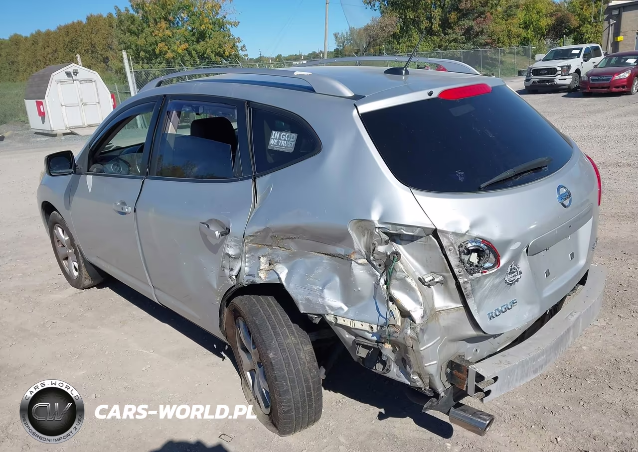 2009 Nissan Rogue Sl VIN:JN8AS58V29W442420 - 3