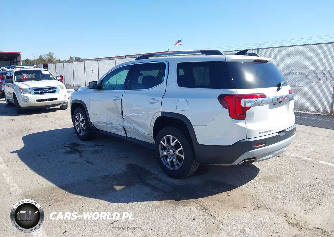 2020 GMC Acadia Fwd Slt VIN:1GKKNMLSXLZ171860 - 3