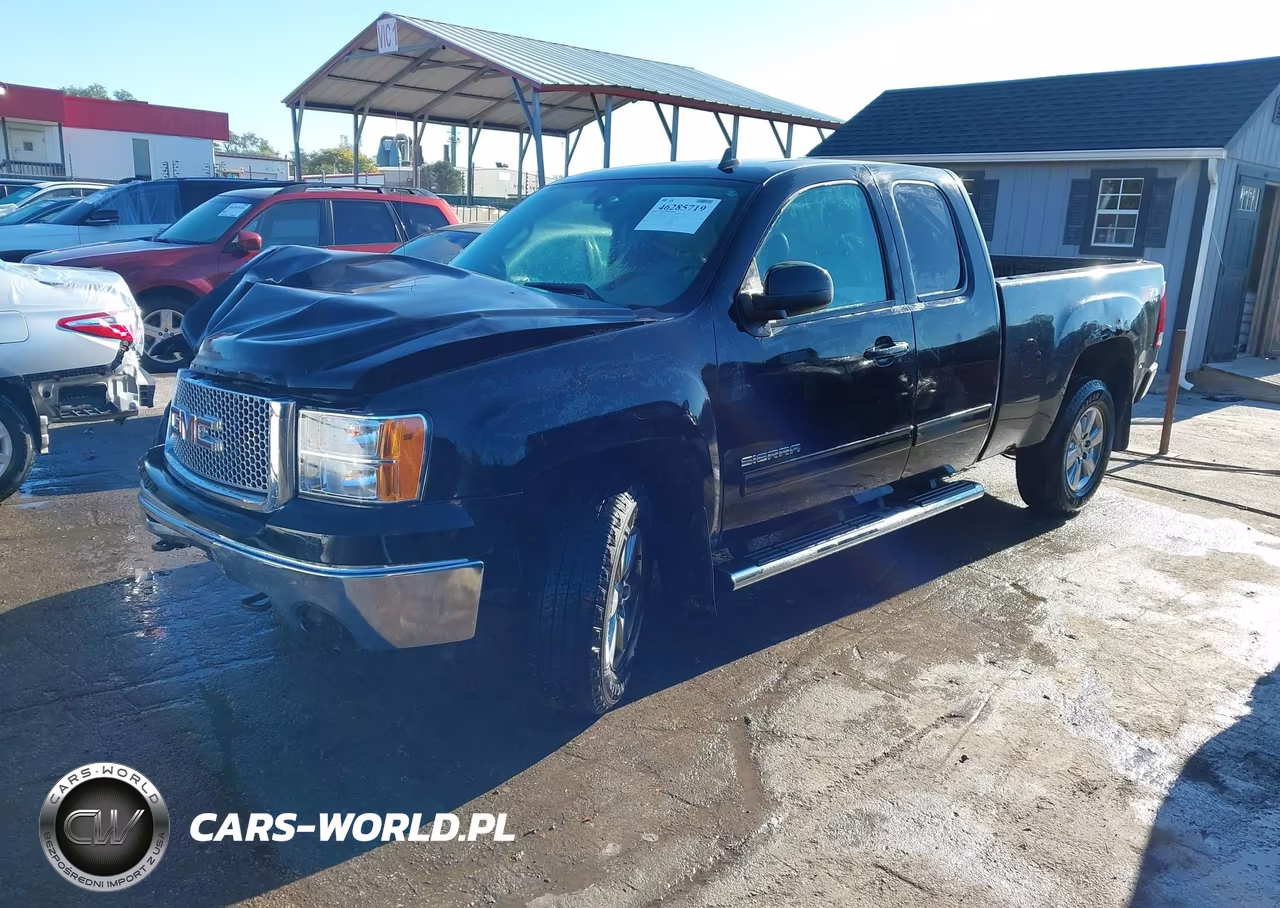 2013 GMC Sierra 1500 Slt VIN:1GTR2WE76DZ381929 - 2